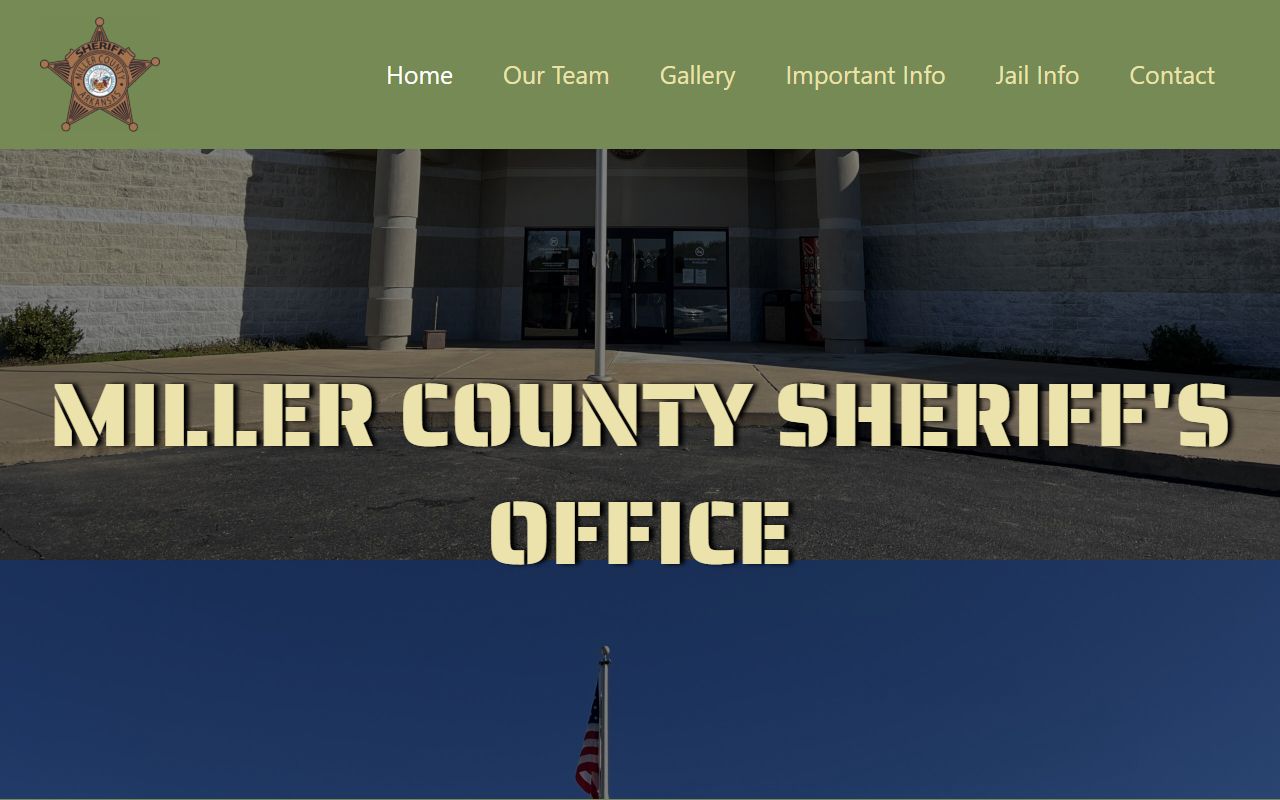 Miller County Sheriff's Office - criminal records and inmate information in Texarkana